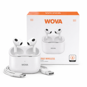 Écouteurs Sans Fil WOVA BT 5.0 (True Wireless)