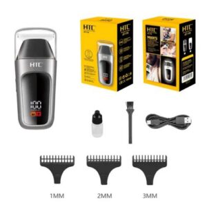 Tondeuse à cheveux professionnelle HTC AT-119 rechargeable LCD